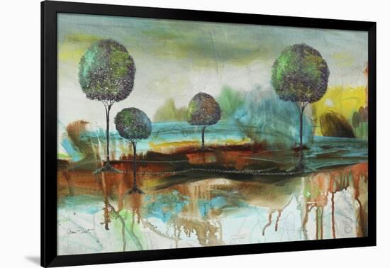 Abstract Fantasy Landscape-Jean Plout-Framed Giclee Print