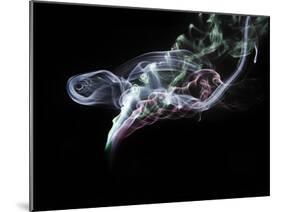 Abstract Fantasy Smoke Texture Background-Veneratio-Mounted Photographic Print