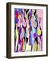 Abstract Female Forms-Diana Ong-Framed Giclee Print