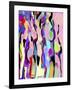 Abstract Female Forms-Diana Ong-Framed Giclee Print