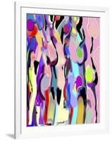 Abstract Female Forms-Diana Ong-Framed Giclee Print