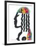 Abstract Figure - Bright-Gerry Baptist-Framed Giclee Print