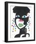 Abstract Figure - Vivid-Gerry Baptist-Framed Giclee Print