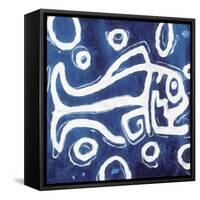 Abstract Fish-Milli Villa-Framed Stretched Canvas