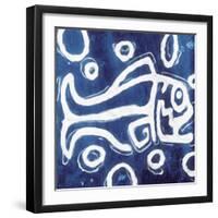 Abstract Fish-Milli Villa-Framed Art Print