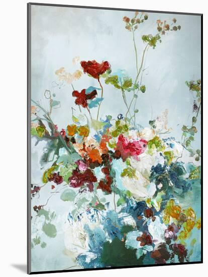Abstract Floral 1-Design Fabrikken-Mounted Art Print