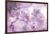 Abstract Floral Background- Watercolor Grunge Texture-run4it-Framed Art Print