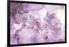 Abstract Floral Background- Watercolor Grunge Texture-run4it-Framed Art Print