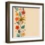 Abstract Floral Background-aispl-Framed Art Print