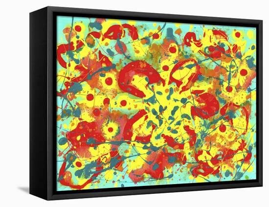 Abstract Floral Fantacy-Amy Vangsgard-Framed Stretched Canvas