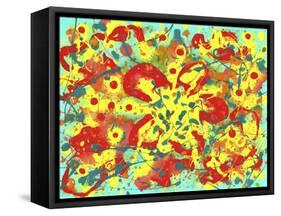 Abstract Floral Fantacy-Amy Vangsgard-Framed Stretched Canvas