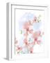 Abstract Floral Pastel Orchids-Matthew Piotrowicz-Framed Art Print