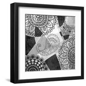 Abstract Floral Pattern-Irena Orlov-Framed Art Print