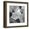 Abstract Floral Pattern-Irena Orlov-Framed Art Print