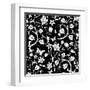 Abstract Floral Pattern-TAlex-Framed Art Print