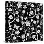 Abstract Floral Pattern-TAlex-Stretched Canvas