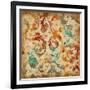 Abstract Florals 2 Mate-Jace Grey-Framed Art Print