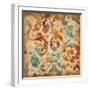 Abstract Florals 2 Mate-Jace Grey-Framed Art Print