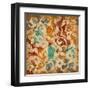 Abstract Florals 2-Jace Grey-Framed Art Print