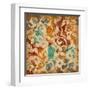 Abstract Florals 2-Jace Grey-Framed Art Print