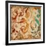 Abstract Florals Mate-Jace Grey-Framed Art Print