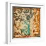 Abstract Florals-Jace Grey-Framed Art Print