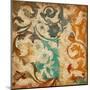 Abstract Florals-Jace Grey-Mounted Art Print