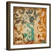 Abstract Florals-Jace Grey-Framed Art Print