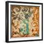 Abstract Florals-Jace Grey-Framed Art Print