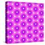 Abstract Flower Background in Shades of Radiant Orchid-amovita-Stretched Canvas