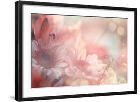 Abstract Flower Background-Timofeeva Maria-Framed Art Print