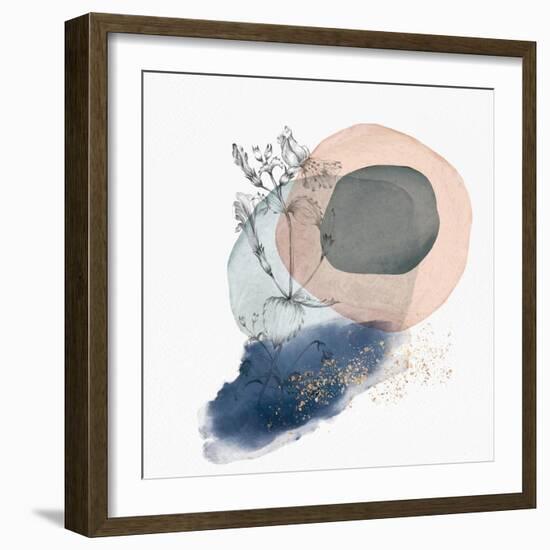 Abstract Flower Composition I-Bay Solace-Framed Art Print