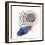 Abstract Flower Composition I-Bay Solace-Framed Art Print