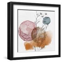 Abstract Flower Composition III-Bay Solace-Framed Art Print