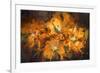 Abstract Flower Digital Painting,Illustration-Tithi Luadthong-Framed Premium Giclee Print