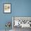 Abstract Flower Horizon II-Jennifer Goldberger-Framed Art Print displayed on a wall
