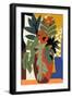 Abstract Flower Impressions-Treechild-Framed Giclee Print