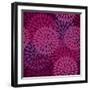 Abstract Flower Texture in Gentle Colors-Lola Tsvetaeva-Framed Art Print