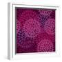 Abstract Flower Texture in Gentle Colors-Lola Tsvetaeva-Framed Art Print