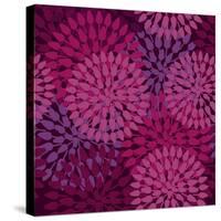 Abstract Flower Texture in Gentle Colors-Lola Tsvetaeva-Stretched Canvas