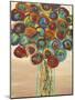 Abstract Flowers 1-Hilary Winfield-Mounted Giclee Print