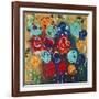 Abstract Flowers 3 - Canvas 1-Hilary Winfield-Framed Giclee Print