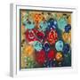 Abstract Flowers 3 - Canvas 1-Hilary Winfield-Framed Giclee Print