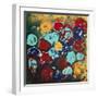 Abstract Flowers 3 - Canvas 3-Hilary Winfield-Framed Giclee Print