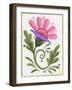 Abstract Flowers 3-Beverly Johnston-Framed Giclee Print