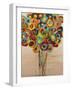 Abstract Flowers 5-Hilary Winfield-Framed Giclee Print