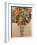 Abstract Flowers 5-Hilary Winfield-Framed Giclee Print