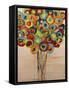 Abstract Flowers 5-Hilary Winfield-Framed Stretched Canvas