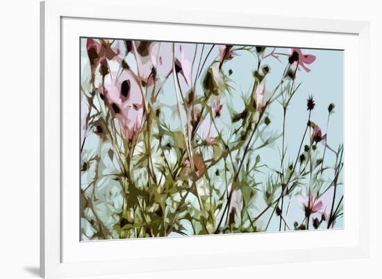 Abstract Flowers 8844-Rica Belna-Framed Giclee Print