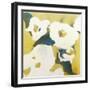 Abstract Flowers I-Alonzo Saunders-Framed Art Print